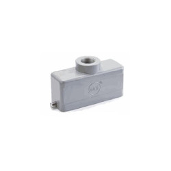 Capot 24B, Aluminium moulé sous pression, IP65, Sortie verticale, PG29